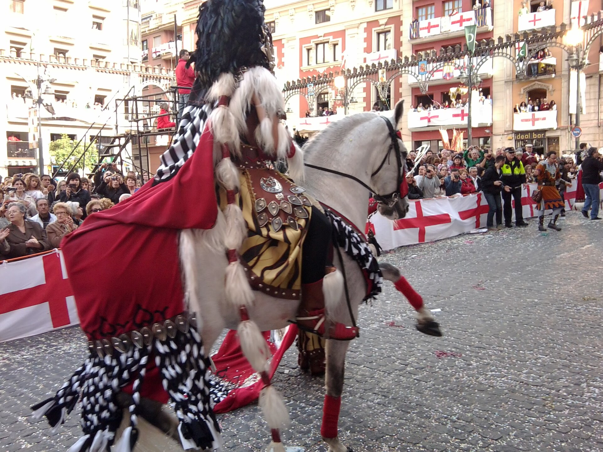 CABALLO DE LA ESCUADRA DE NEGROS