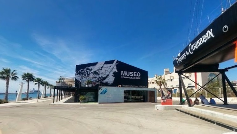 Museo Volvo Ocean Race en el Puerto de Alicante.