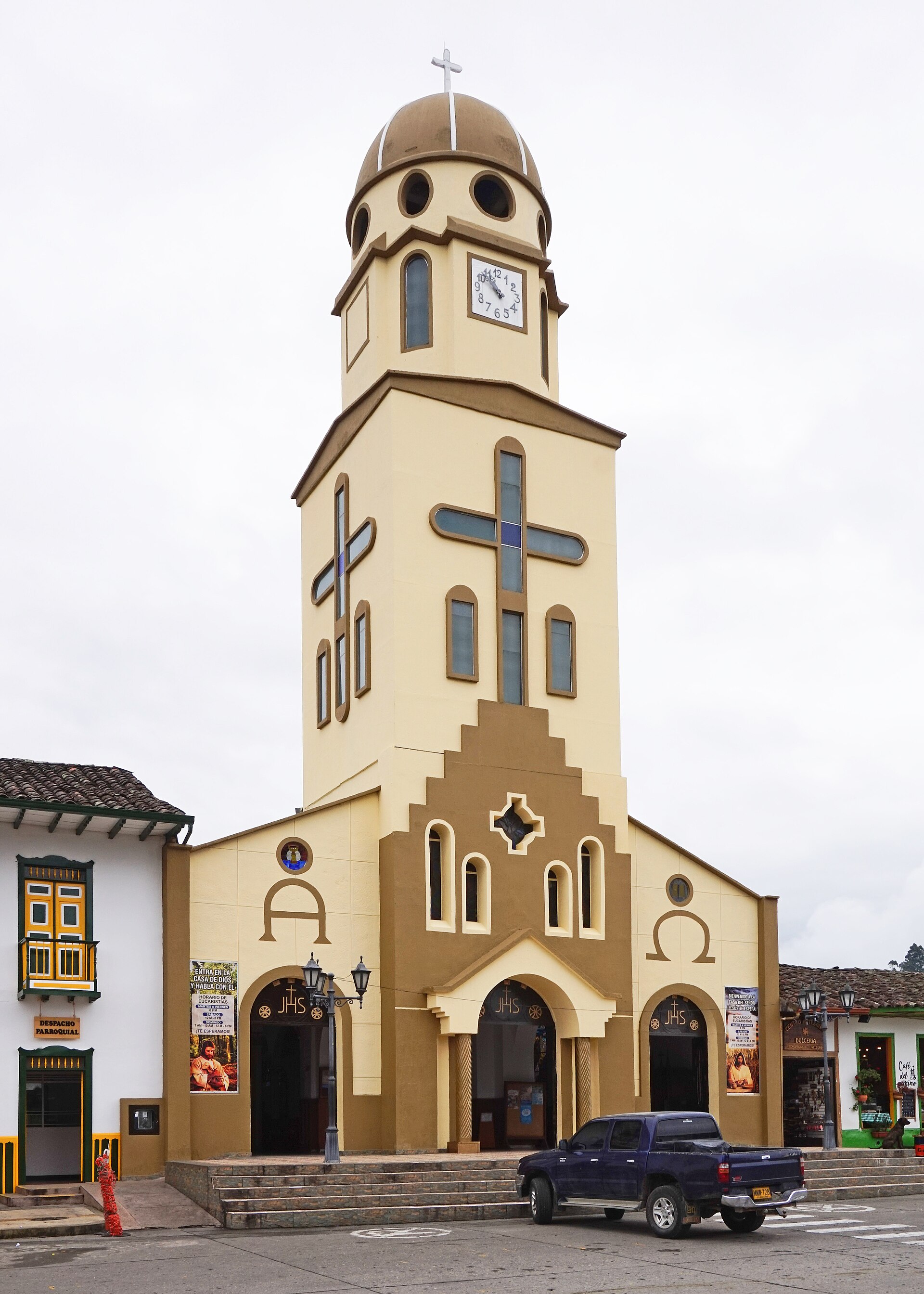 Church of Nuestra Señora del Carmen, Salento, Colombia