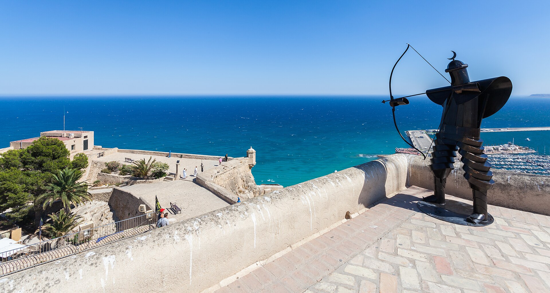 Castillo de Santa Bárbara, Alicante, España
