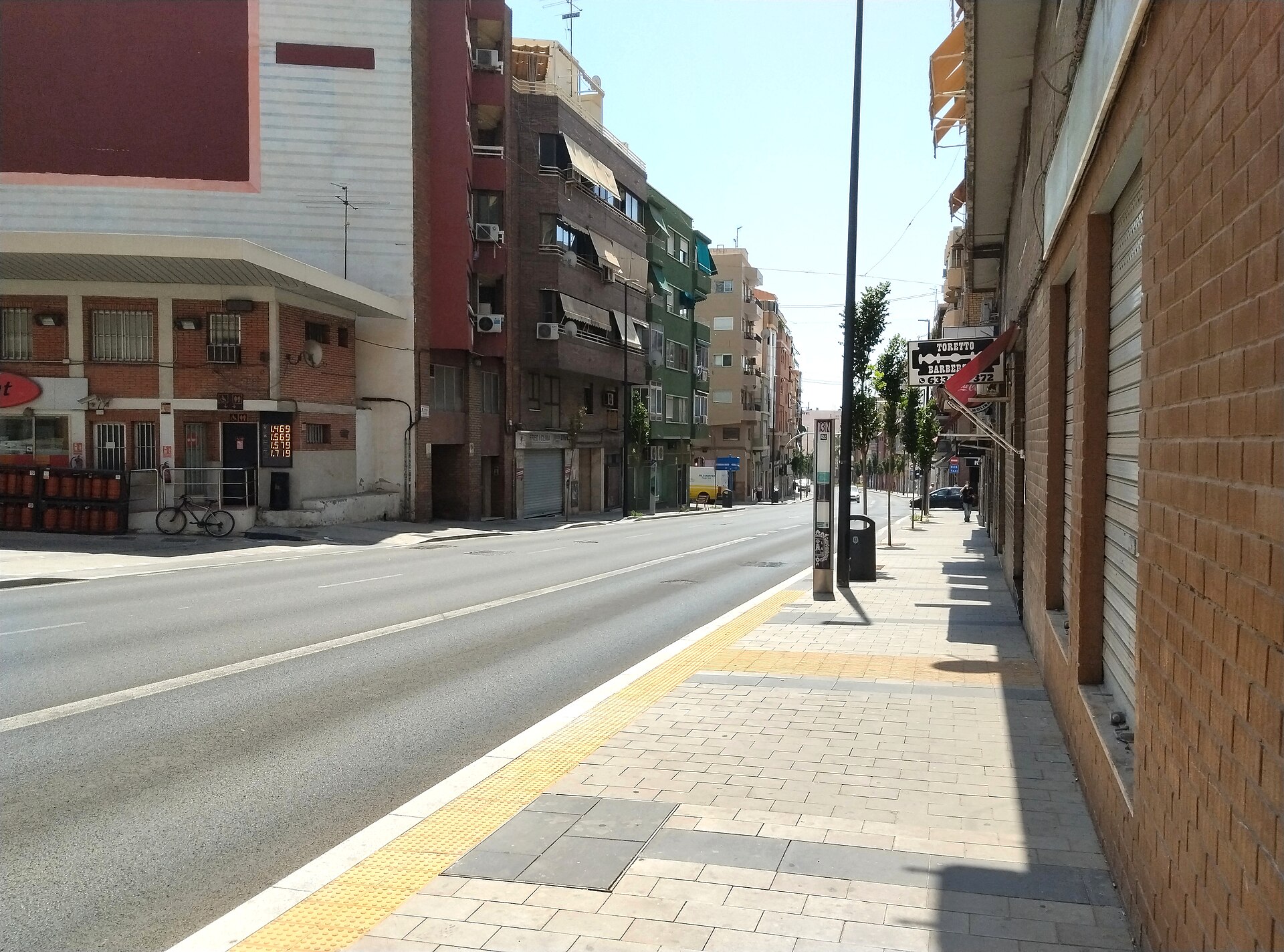 Avenida de Jijona (Alicante).