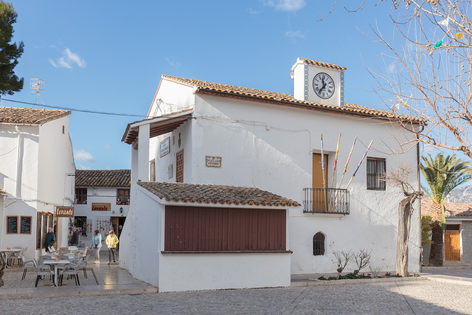 Ayuntamiento, Guadalest, Alicante, España