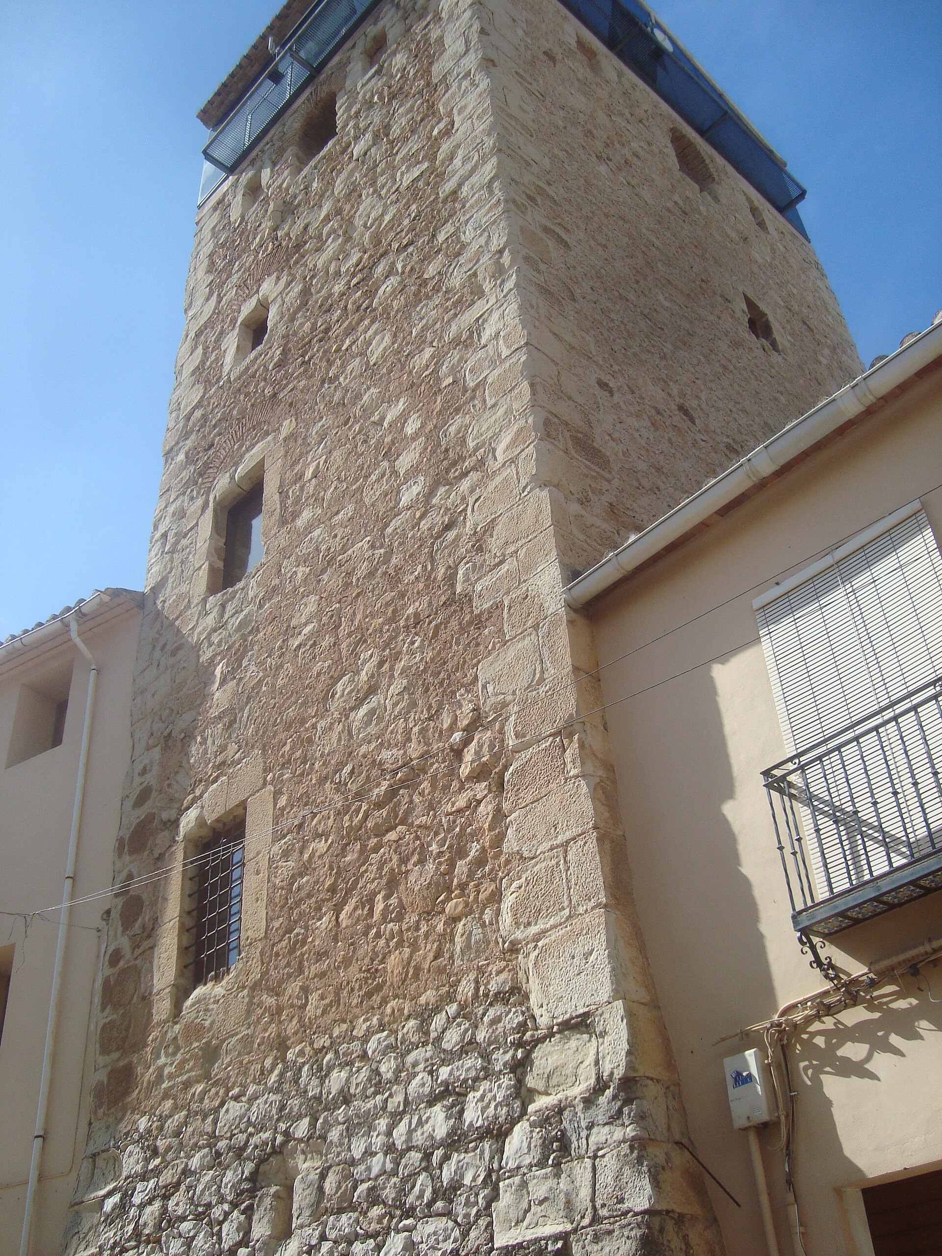Torre medieval de Alcalalí (Alicante)