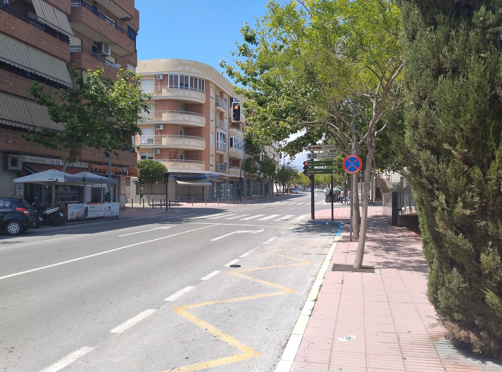 Calle La Huerta, San Vicente del Raspeig, Alicante.